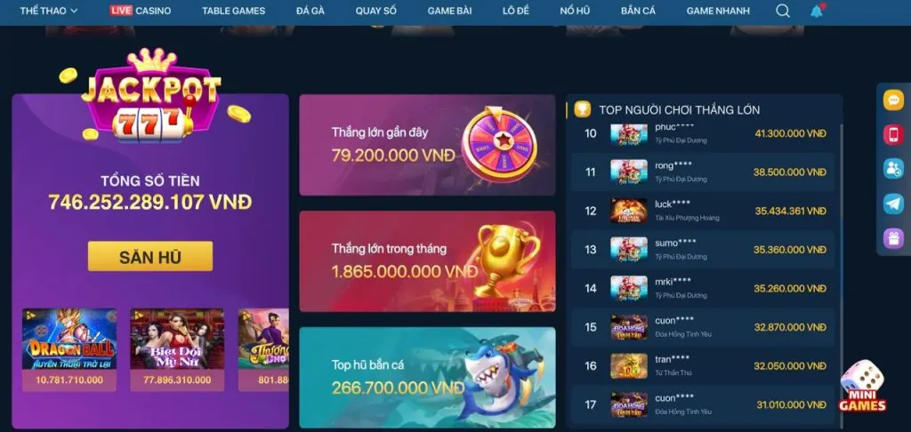Khuyến mãi nạp lại hàng ngày Nổ Hũ oxbet